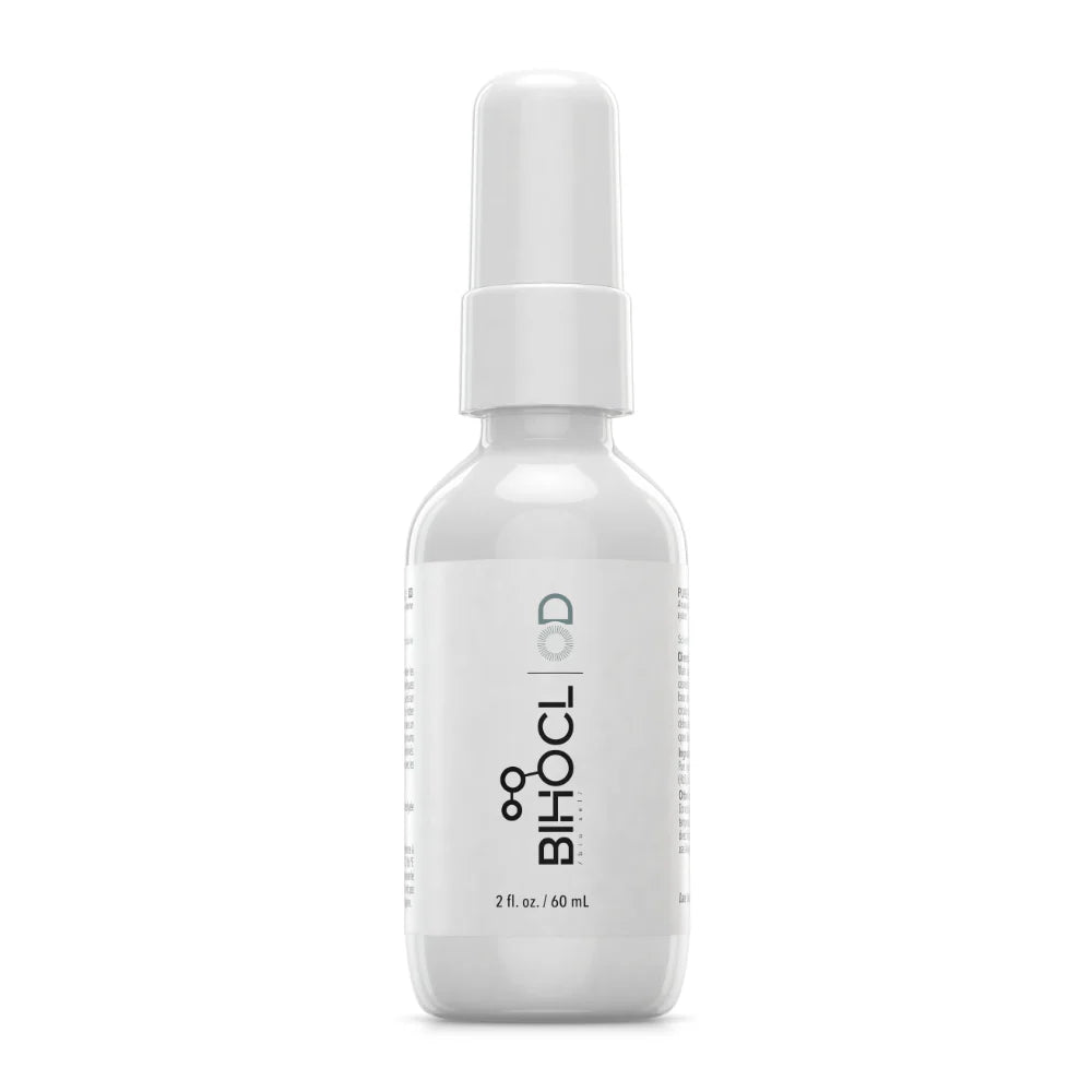 BIHOCL O.D. premium daily eye cleanser spray, 60 mL bottle