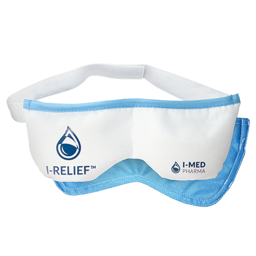 I-Relief hot and cold eye mask with ThermaBeads