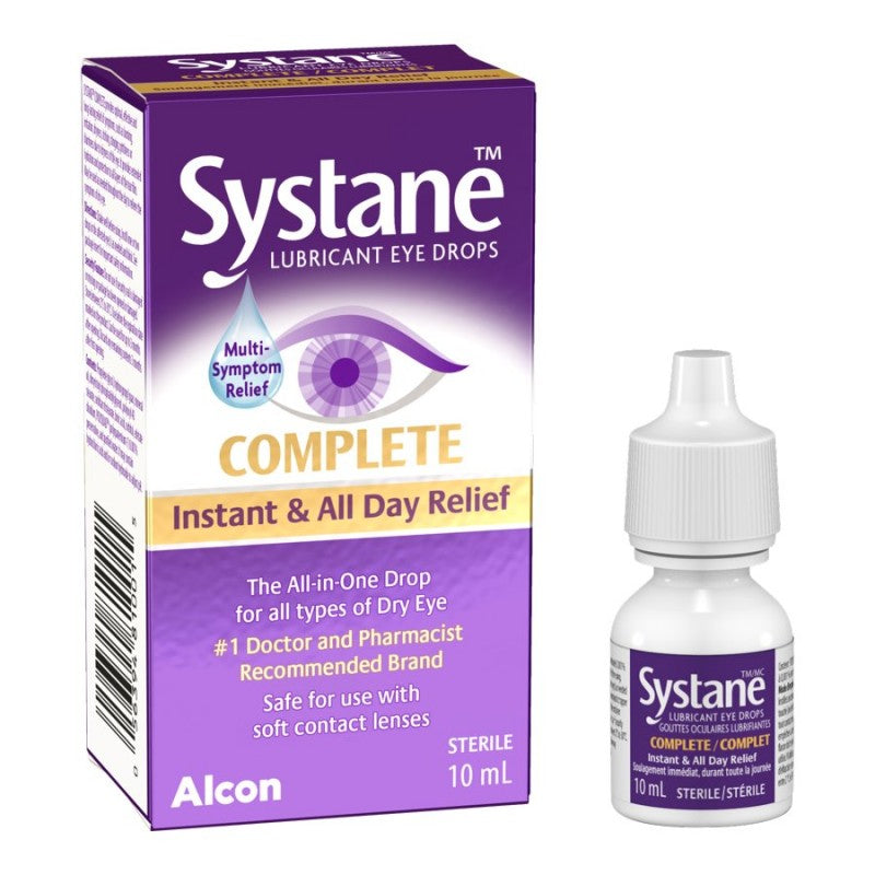 Systane Complete instant and all-day dry eye relief drops