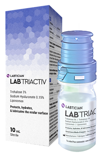 LabTriactiv preservative-free eye drops, box