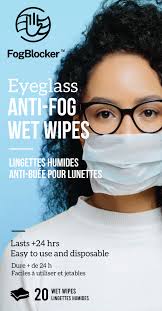 Eyeglass anti-fog wet wipes