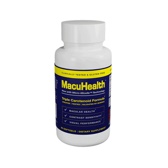 MacuHealth macular carotenoid eye supplement box