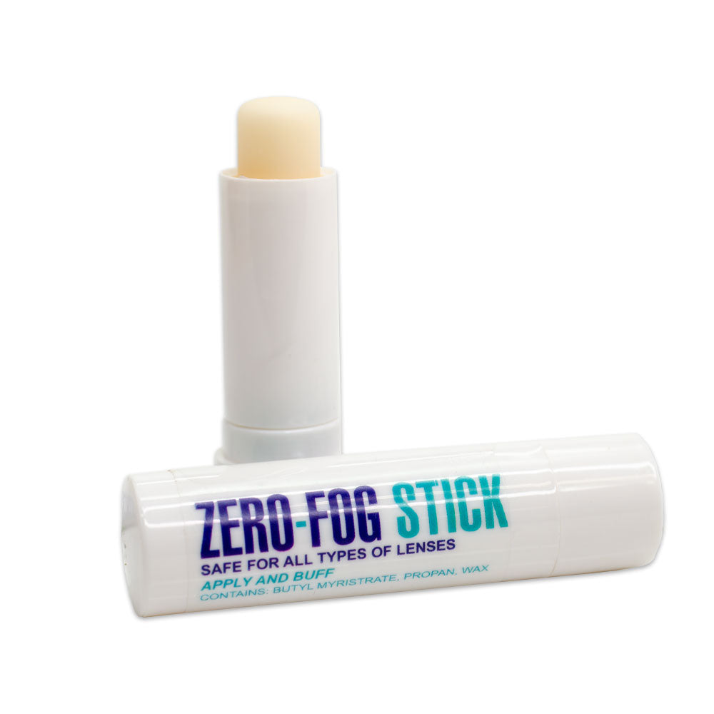 Anti-fog stick for eyeglass lenses
